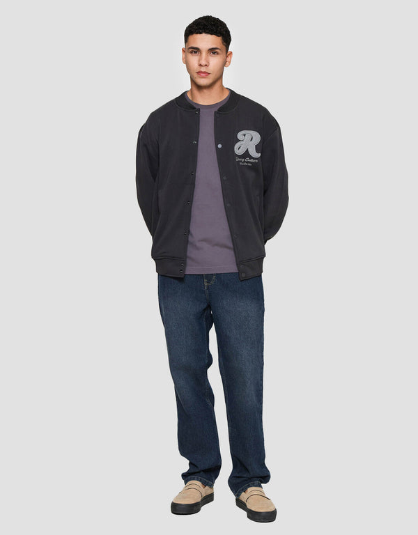 Casual Varsity Jacket with Patches for Men - Image 4