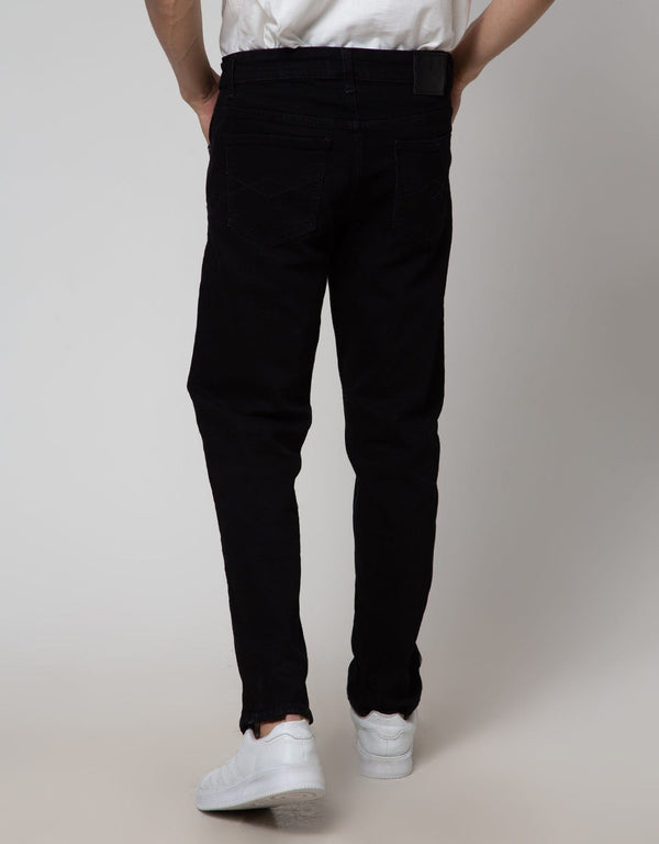 Classic Denim Long Pants for Men - Regular Fit Everyday Jeans - Image 3