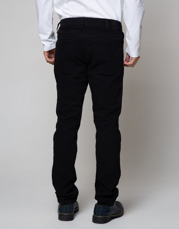 Classic Stretch Denim Long Pants for Men - Comfort Fit Everyday Wear - Image 3