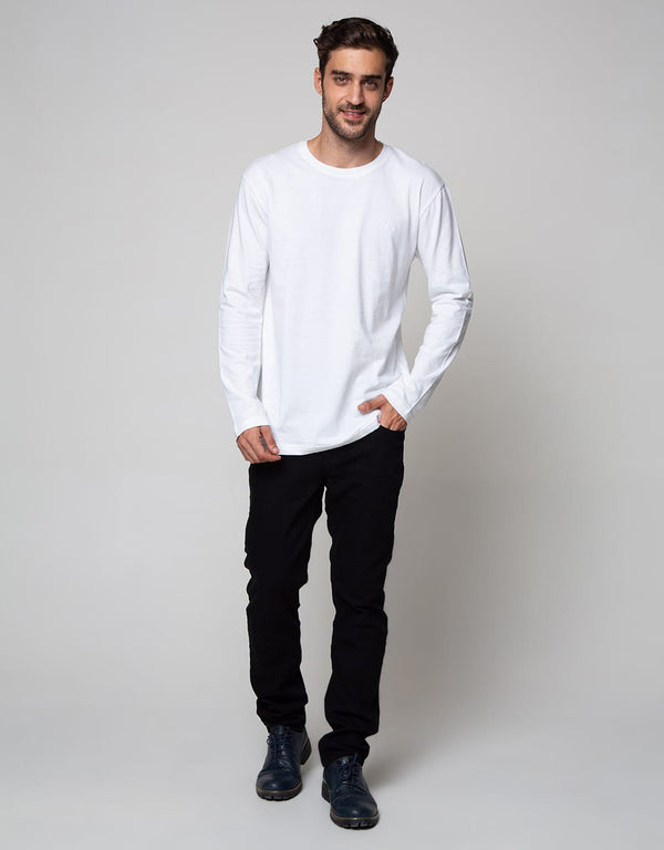 Classic Stretch Denim Long Pants for Men - Comfort Fit Everyday Wear - Image 4
