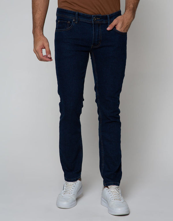 Classic Stretch Denim Pants for Men – Casual Long Jeans with Comfort Fit