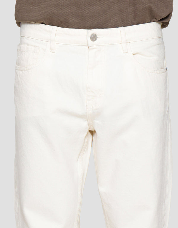 Men's Non-Stretch Denim Jeans - Classic Regular Fit Casual Pants - Image 5