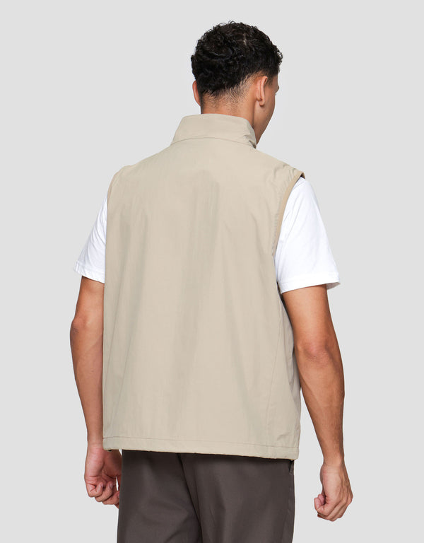 Men's Nylon Vest Casual Lightweight Zip-Up Jacket for Everyday Wear - Image 3