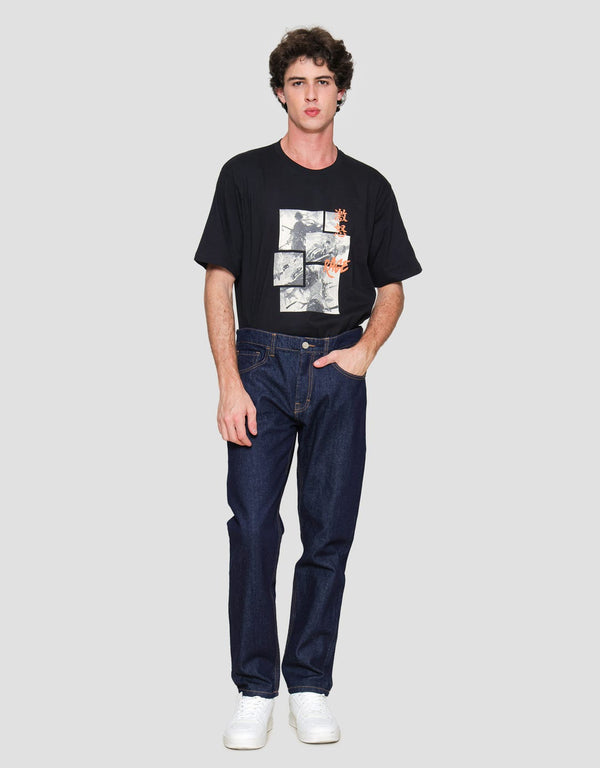 Men's Regular Fit Denim Jeans - Casual Long Pants for Everyday Wear - Image 4
