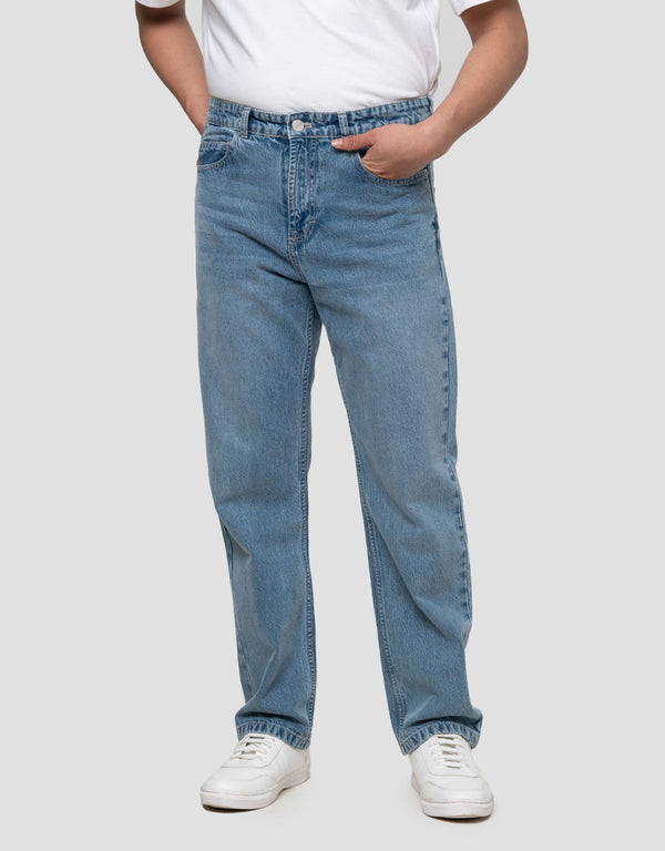 Men’s Relaxed Fit Jeans – Casual Straight Leg Denim Pants