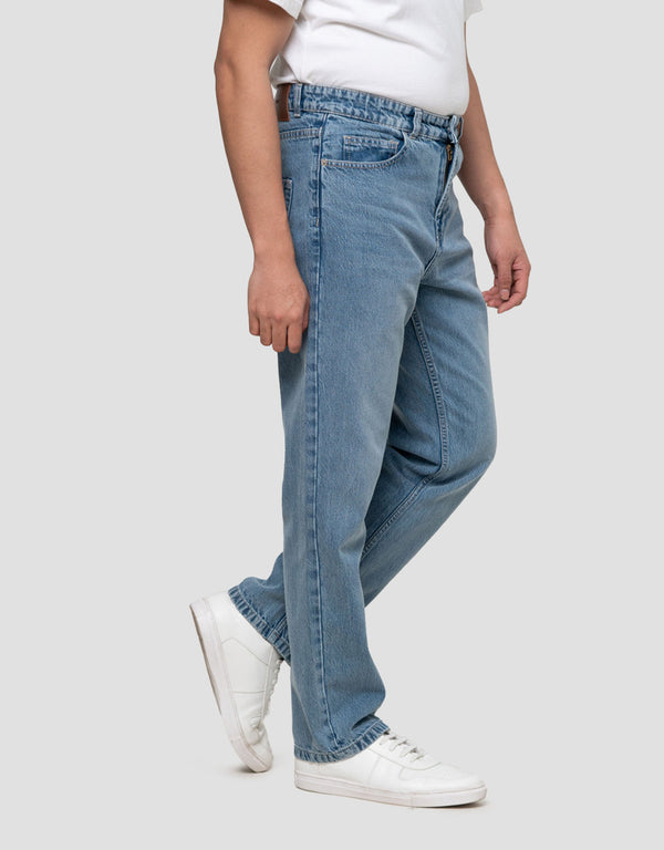 Men's Relaxed Fit Jeans – Casual Straight Leg Denim Pants - Image 2