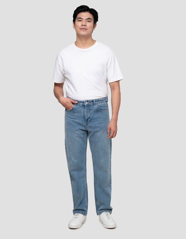 Men's Relaxed Fit Jeans – Casual Straight Leg Denim Pants - Image 4