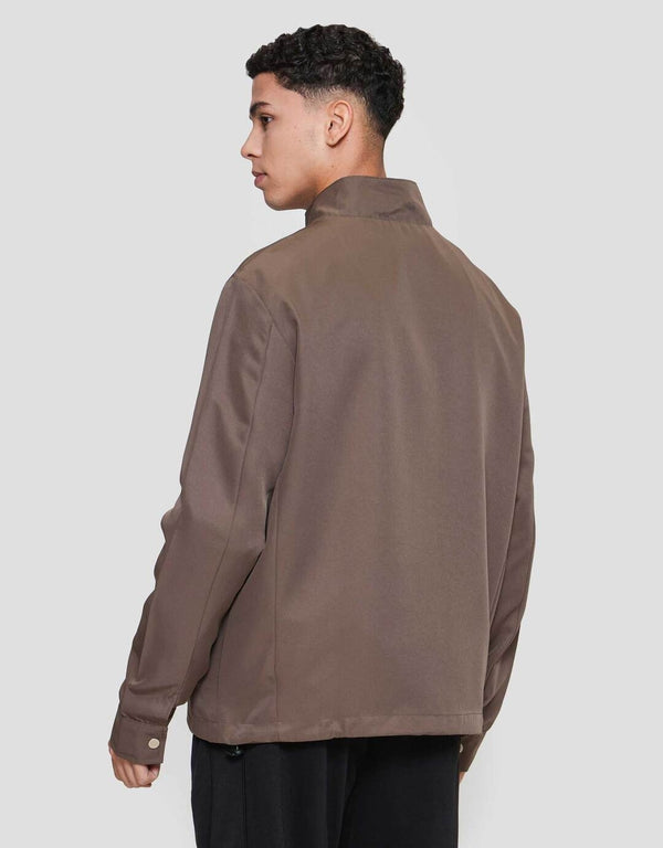 Micro Basic Highneck Jaket Pria - Image 3