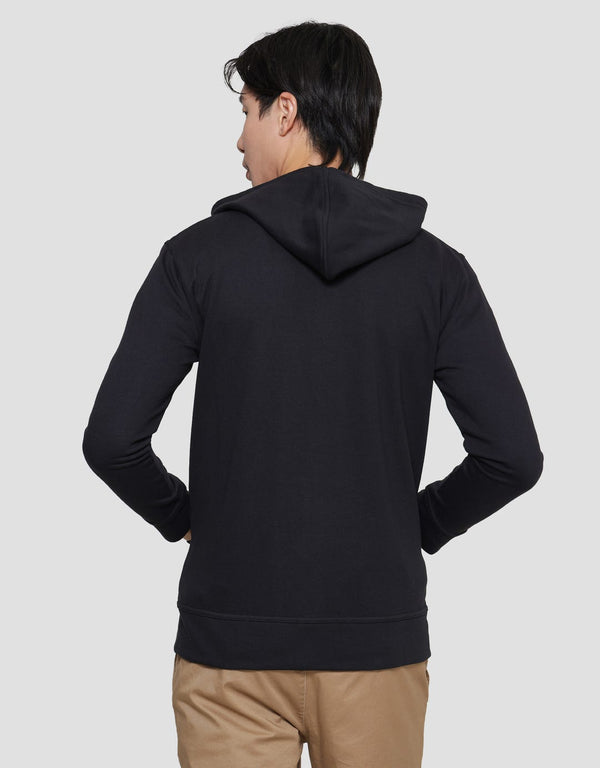 Premium French Terry Zip Hoodie for Men – Soft Casual Jacket - Image 4
