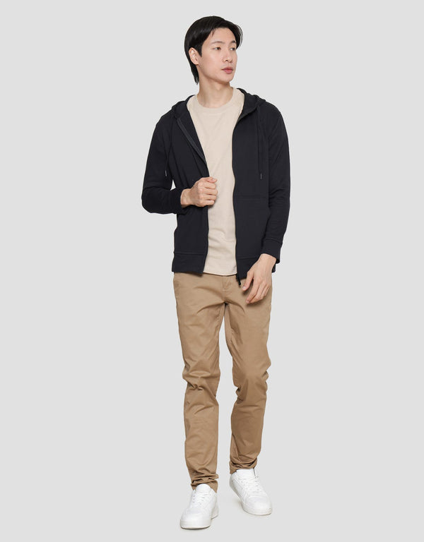 Premium French Terry Zip Hoodie for Men – Soft Casual Jacket - Image 5