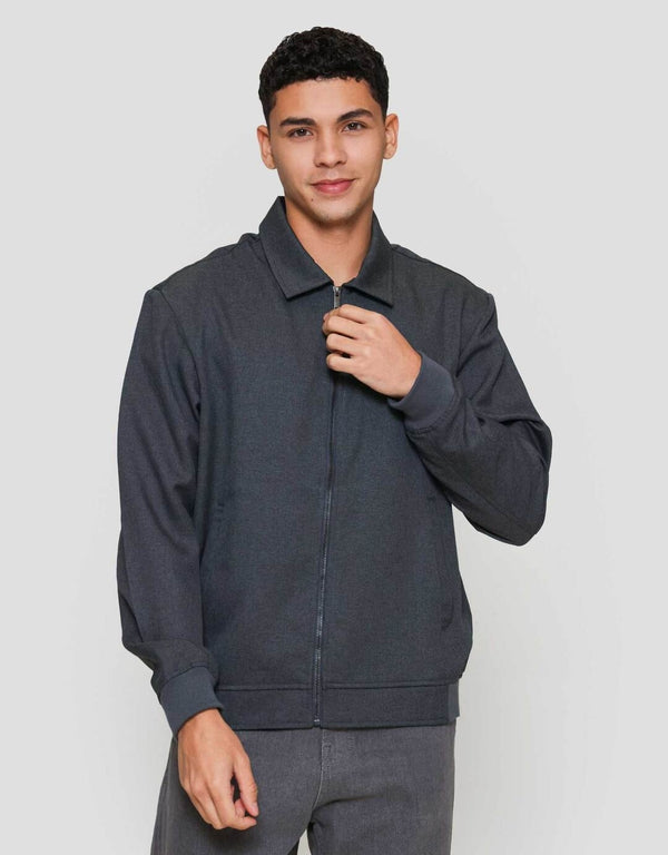 Slim Fit Casual Twill Jacket for Men – Lightweight Daily Wear