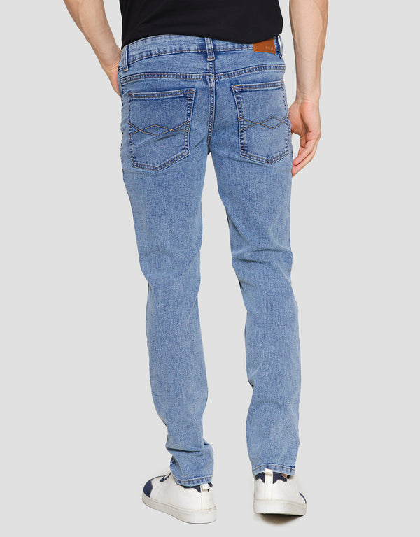 Slim Fit Stretch Denim Jeans for Men – Casual Everyday Wear - Image 3